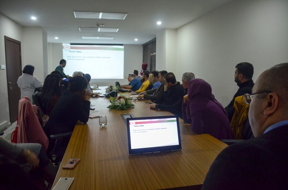 Bilecik’te koronavirüsü bilgilendirme eğitimi ve değerlendirme toplantısı 