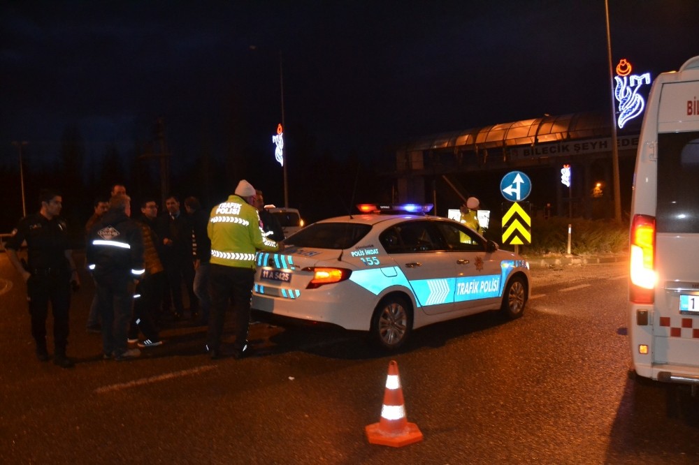 Bilecik’te trafik kazası; 1 kişi yaralandı 