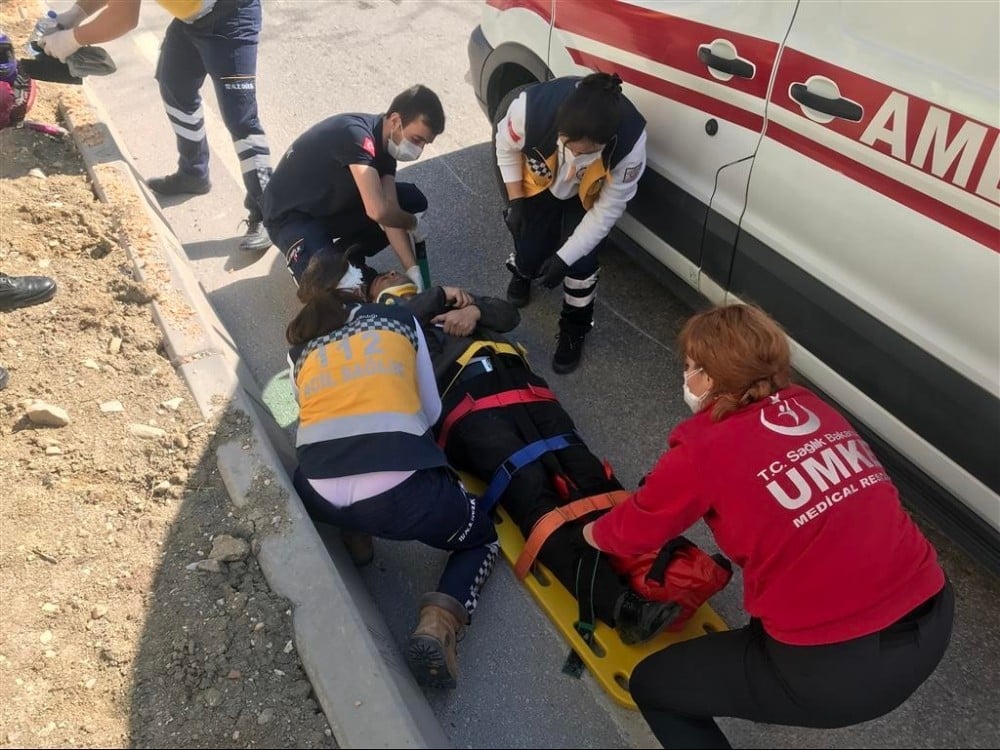 Bilecik’te trafik kazası, 1 kişi yaralandı 