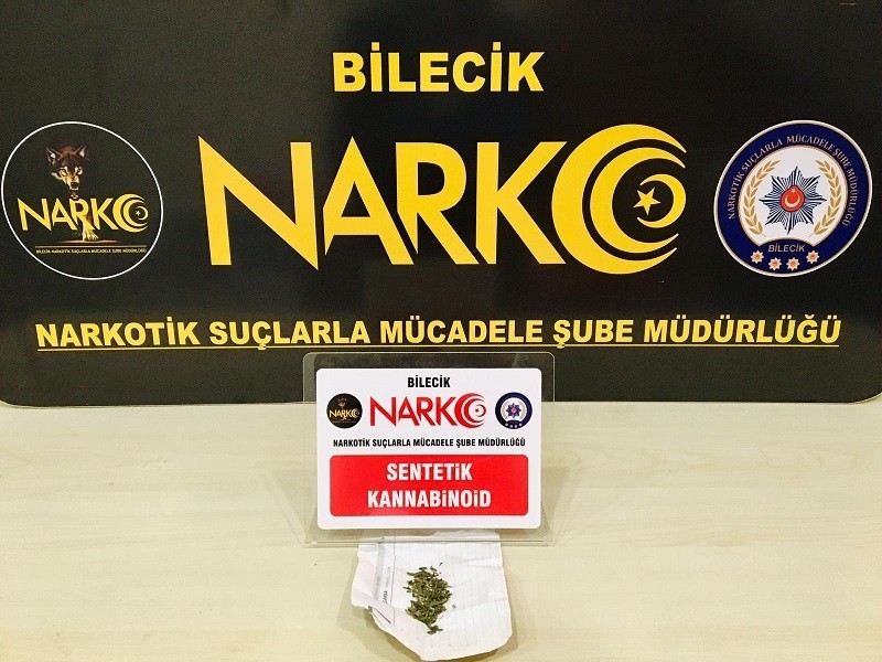 Bilecik’te uyuşturucu operasyonu: 1 tutuklama 