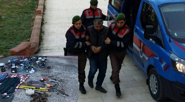 Bilecik'te yakalanan trafo hırsızları mahkemece tutuklandı