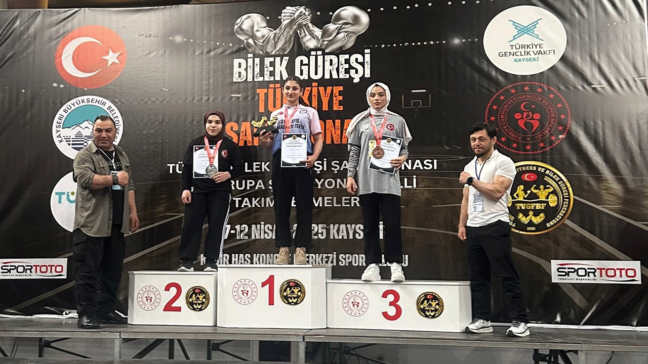 Bilek güreşinde zafer! Şanlıurfa’dan altın madalya yağmuru