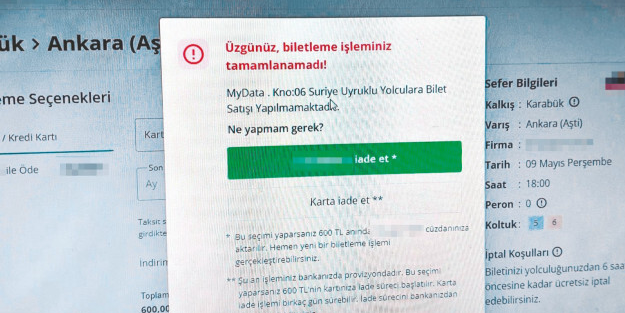 Bilet satmadı bileti kesildi! Irkçı nefrette yeni boyut