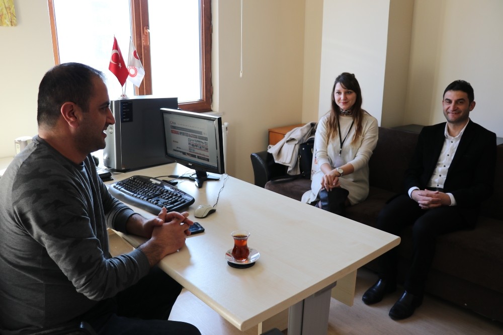 Bilgi Denizi’nden İHA’ya ziyaret 