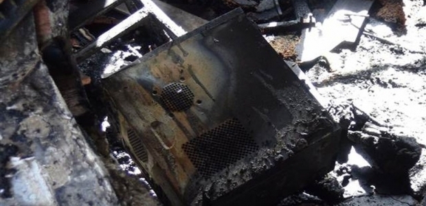 Bilgisayar patladı: 5 yaşındaki Cumali yanarak öldü