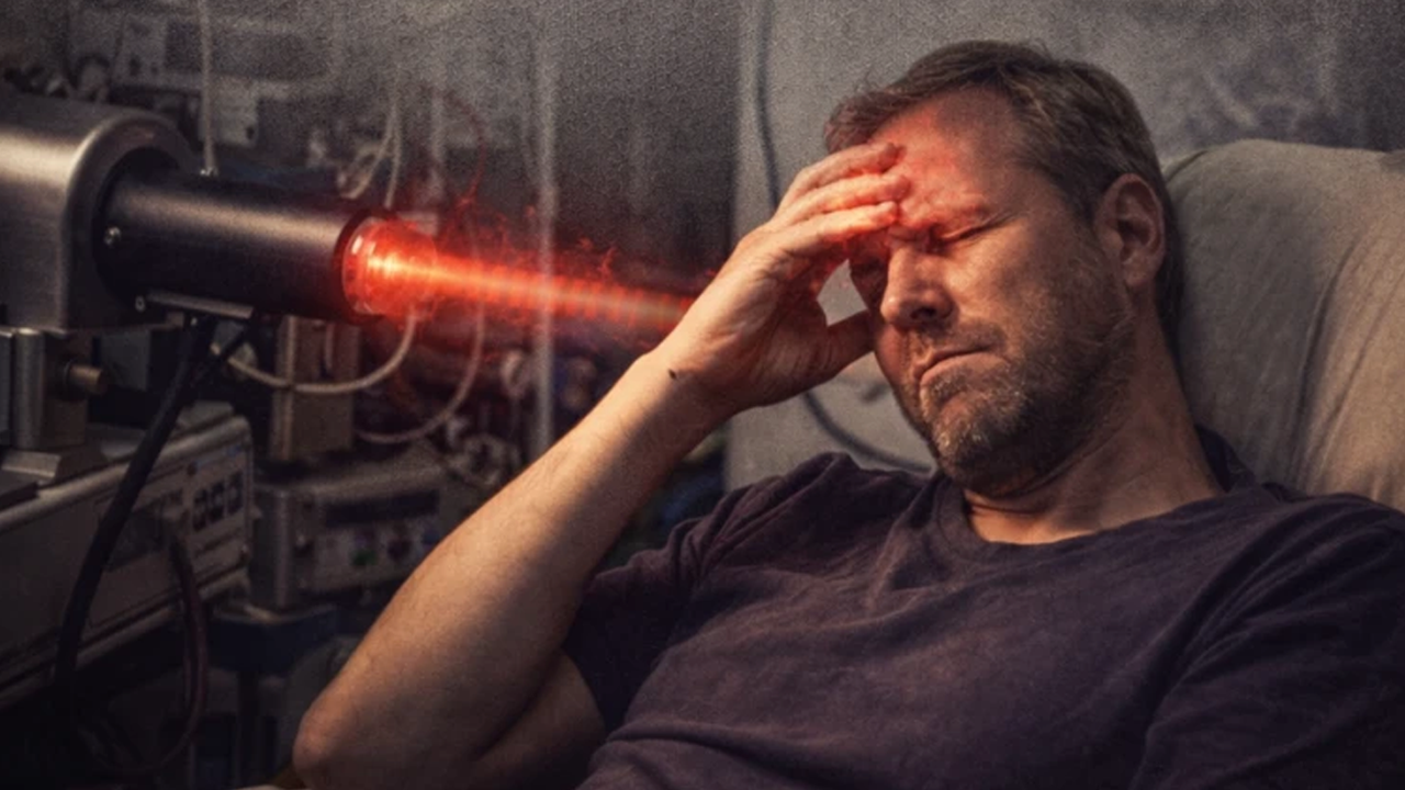 Bilim adamı gizlice bir silahı kendi üzerinde test etti!