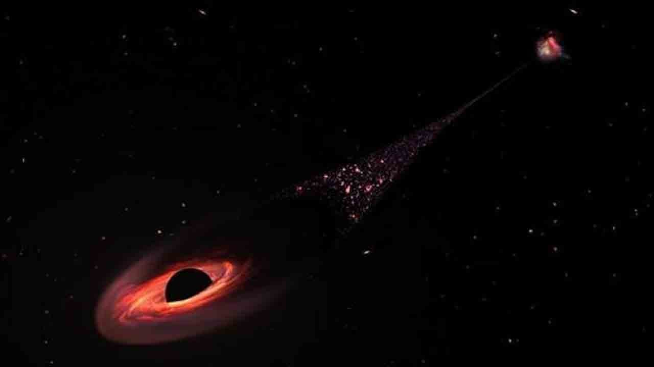 Bilim dünyası şokta: Başıboş süper kara delik saniyede 954 kilometre hızla savruluyor