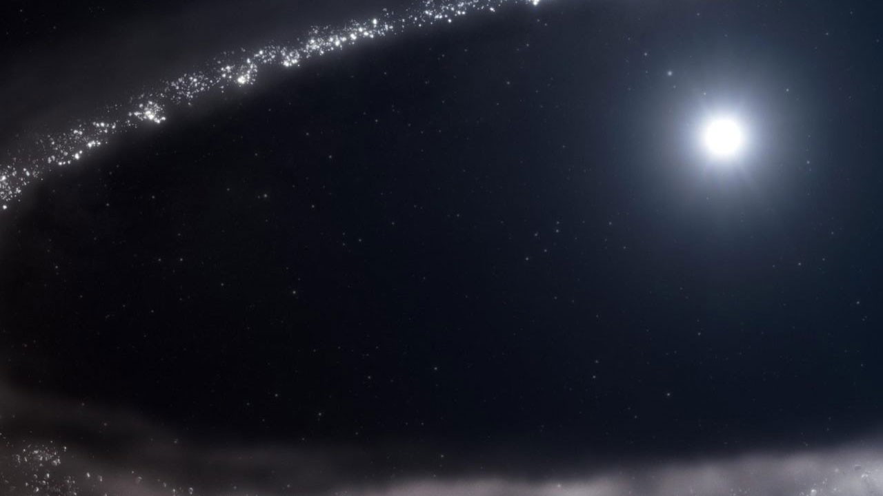 Bilim dünyasında bir ilk! Güneş’e benzeyen genç yıldızın diskinde su buzu tespit edildi