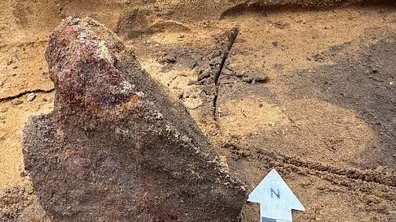 Danimarka'da 'son derece nadir' Roma miğferi buldu! Görülmemiş olay! Tarihi keşif