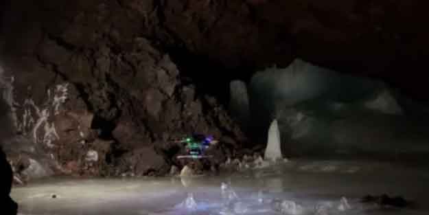 Mağaralar drone ile keşfedilecek
