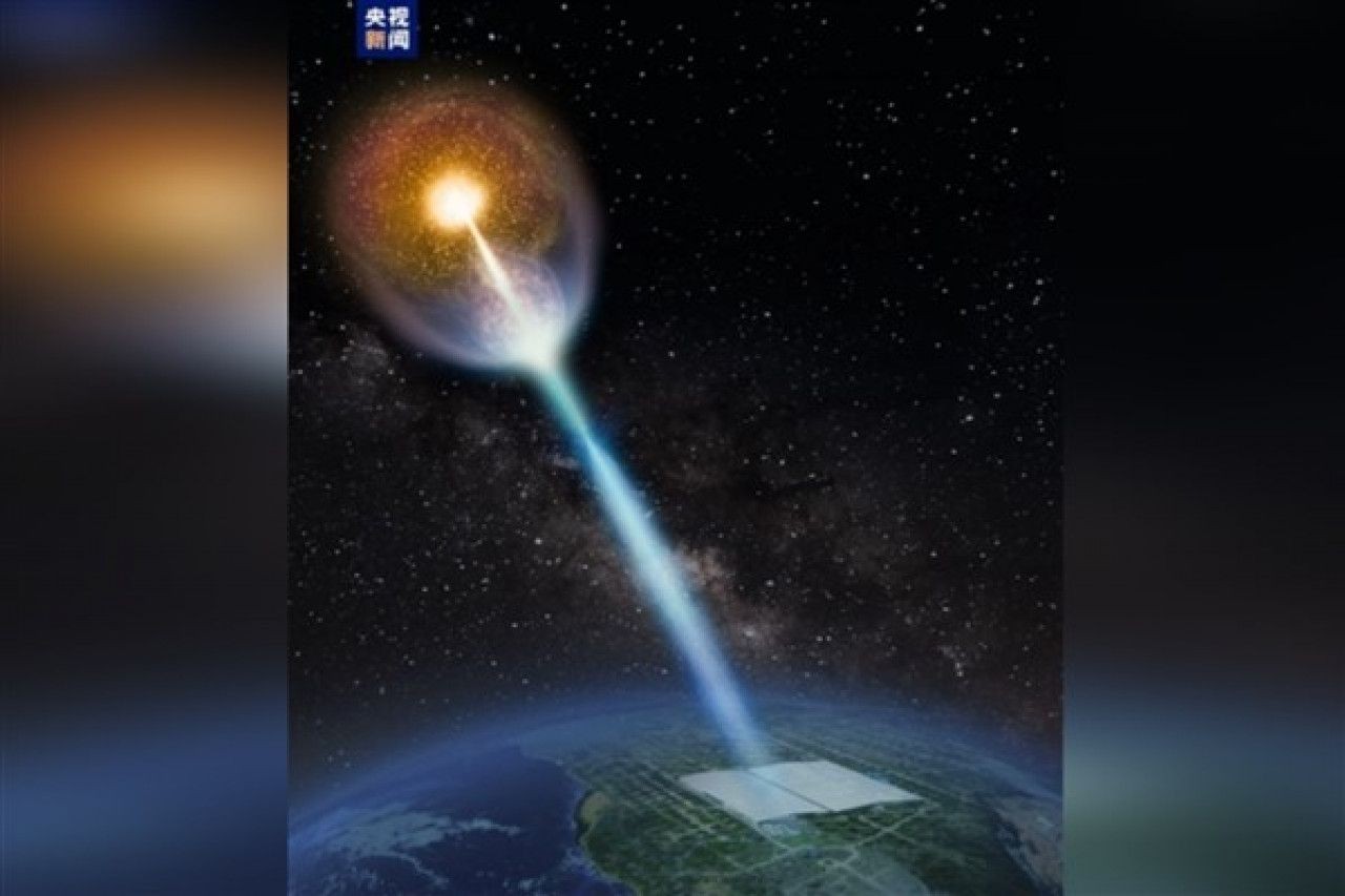 Bilim insanları gama ışını patlamasının tüm sürecini görüntüledi