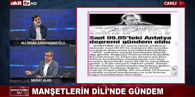 Bilim ve çağdaşlık satan adamlara bak! Gölgeden sonra şimdi de 09.05’te ‘kutsal deprem’