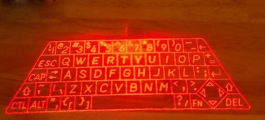 Bilimkurgu filmi değil gerçek! havada klavyenin tuşlarına bastı