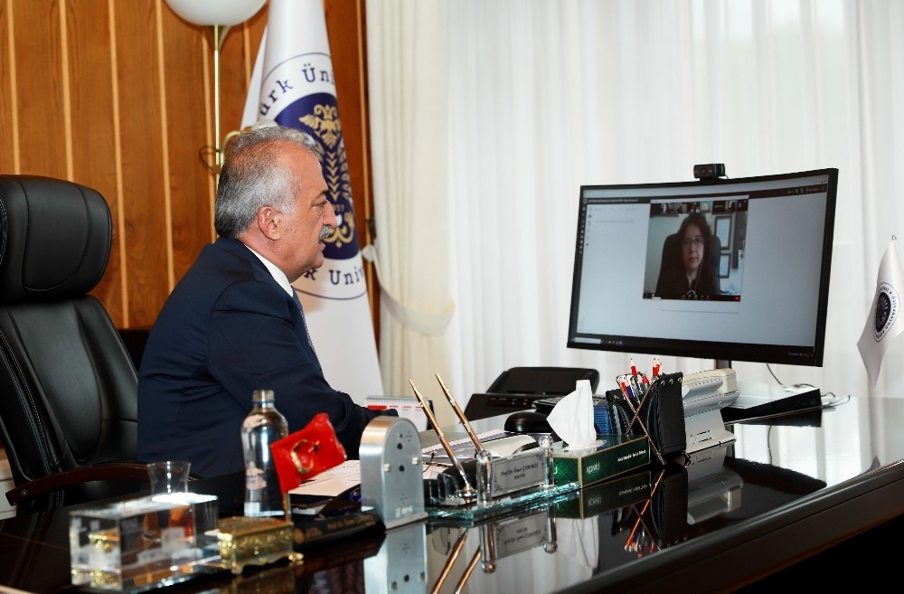 Bilimsel teşvik ödül töreni, video konferans yöntemiyle gerçekleşti 