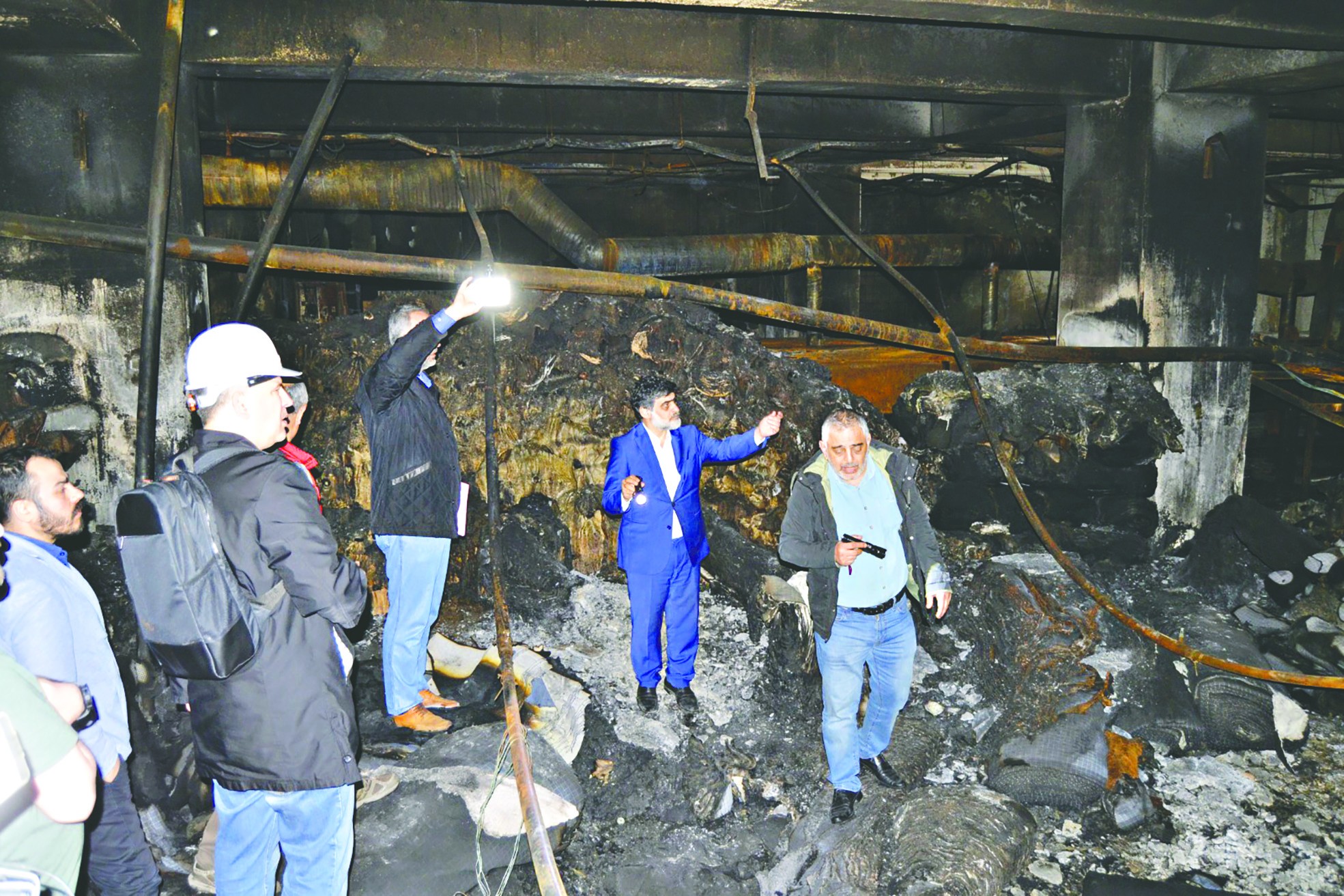 Bilirkişi heyeti Akit binasını inceledi