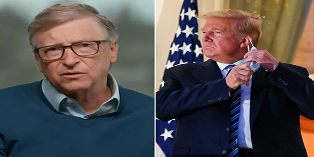 Bill Gates: Trump'a verilen kokteyl Kovid-19'a çare değil