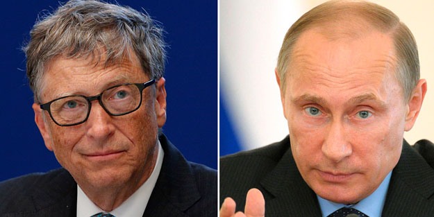 Bill Gates'den Putin'i kızdıracak karar