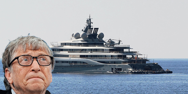 Bill Gates'in yatından bakın kim çıktı! Türkiye'ye geldi