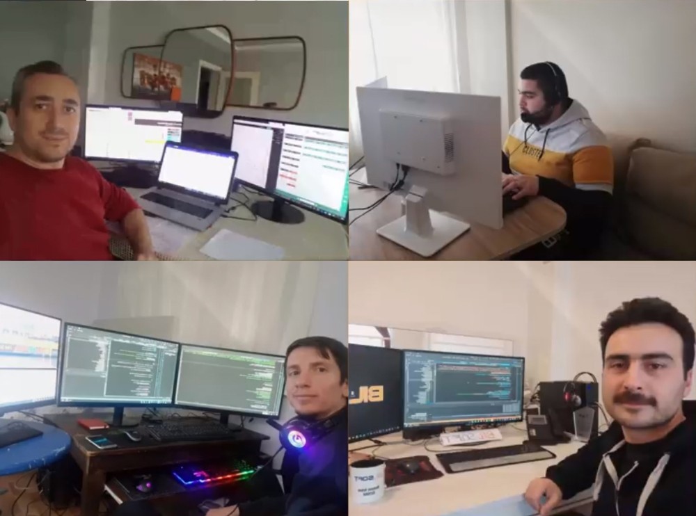 Bilsoft Yazılım çalışmalarını evden sürdürüyor 