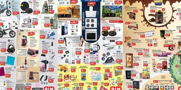 BİM'de bu hafta hangi ürünler indirimde? Robot Süpürge, Işıklı Kettle, Android TV indirimi! BİM 17-20 Ocak 2023 aktüel ürünler kataloğu