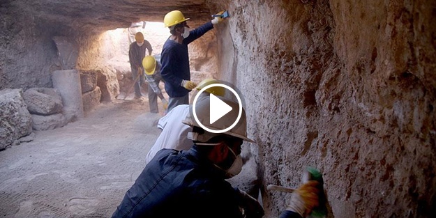 Bin 500 senelik yeraltı sığınağı bulundu