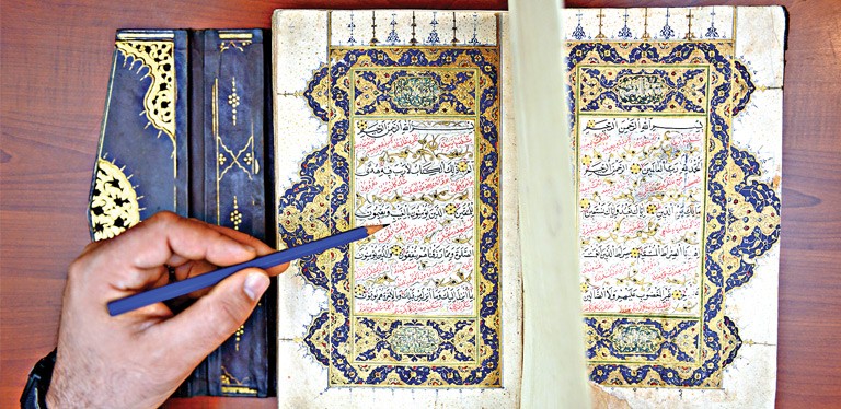 Bin yıllık Kur'an korumada