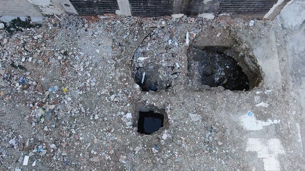 Bina temelinde bakın ne oluştu!