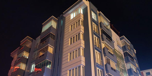 Bina toplantısında kan aktı