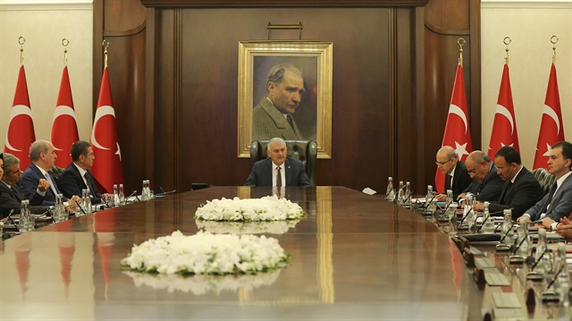 Binali başkanlığında Bakanlar Kurulu toplandı