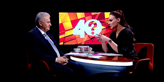 Binali Yıldırım Buket Aydın'ı şaşkına çevirdi: İstersen ayakkabı numarımı da sor!