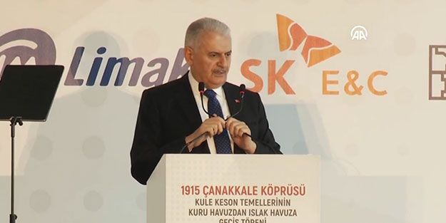 Binali Yıldırım: Çanakkale Köprüsü daha erken bitecek