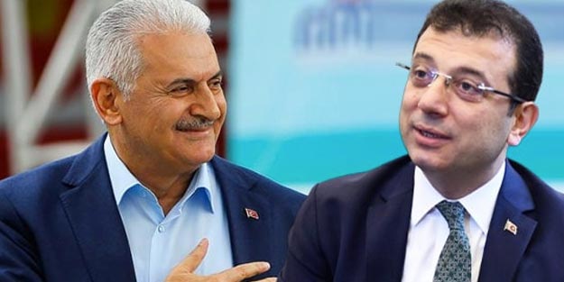 Binali Yıldırım Ekrem İmamoğlu canlı yayın