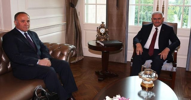Binali Yıldırım ilk kabulünü gerçekleştirdi