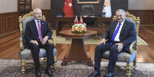 Binali Yıldırım Kılıçdaroğlu ile görüştü