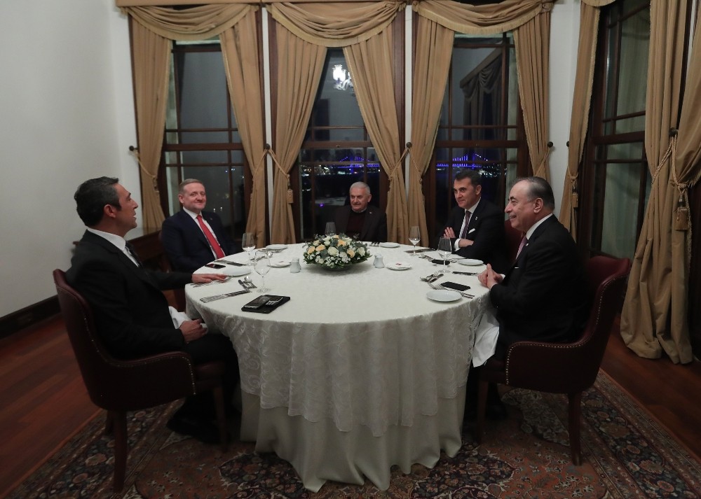 Binali Yıldırım, kulüp başkanlarıyla buluştu 