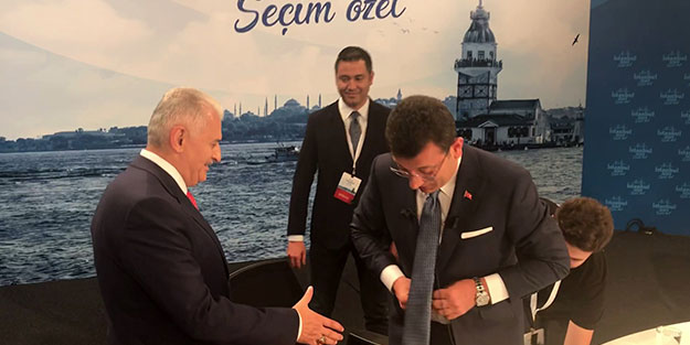 Binali Yıldırım ve Ekrem İmamoğlu'nun ilk karşılaşma anı ortaya çıktı