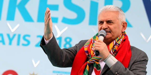 Binali Yıldırım zafer konuşması için harekete geçti