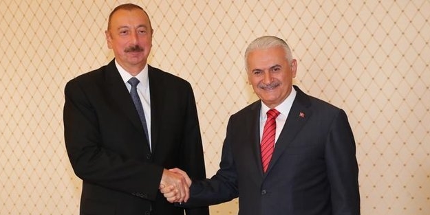 Binali Yıldırım'a anlamlı görev! Azerbaycan'da İlham Aliyev ile görüştü