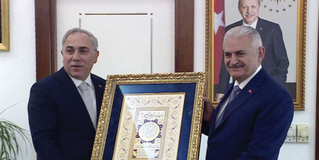 Yıldırım'dan Fatih Belediyesi'ne ziyaret