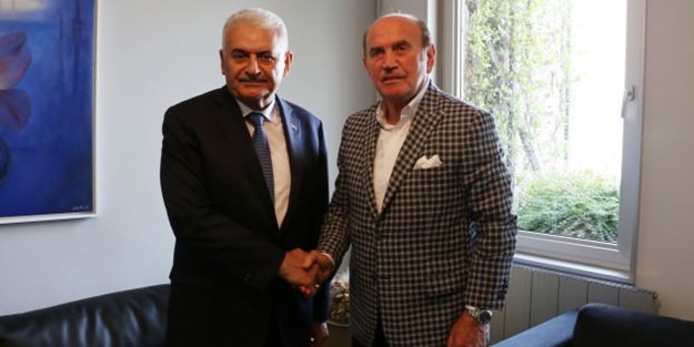 Binali Yıldırım'dan Topbaş'a ziyaret