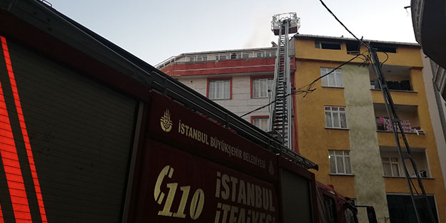 Esenyurt'ta korkutan yangın