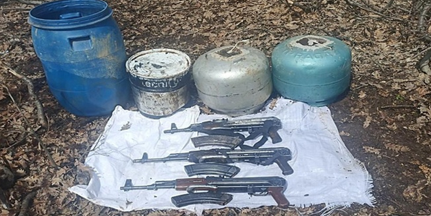 Bingöl kırsalında mühimmat ele geçirildi