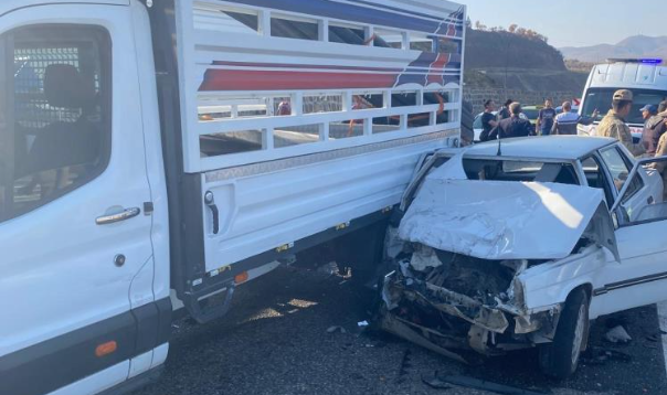 Bingöl Solhan’da trafik kazası! 1 Ölü ve yaralılar var