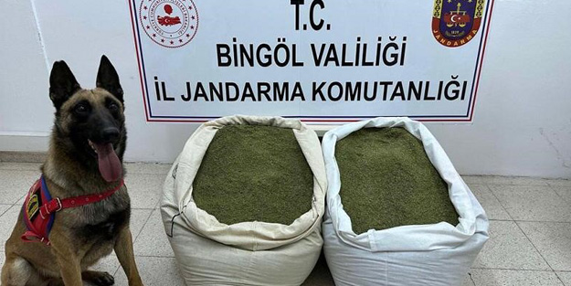 Bingöl’de 45 kilo uyuşturucu madde ele geçirildi