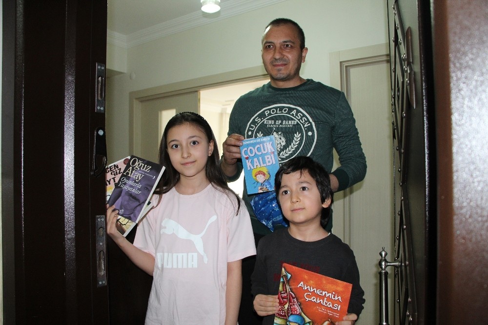 Bingöl’de evinde kalana kitap servisi 