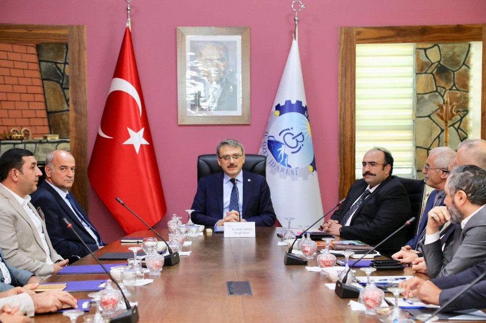 Bingöl’de fidan dikim etkinliği toplantısı 