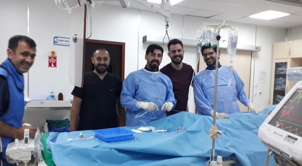 Bingöl’de ilk defa şah damarı anjiyografisi 