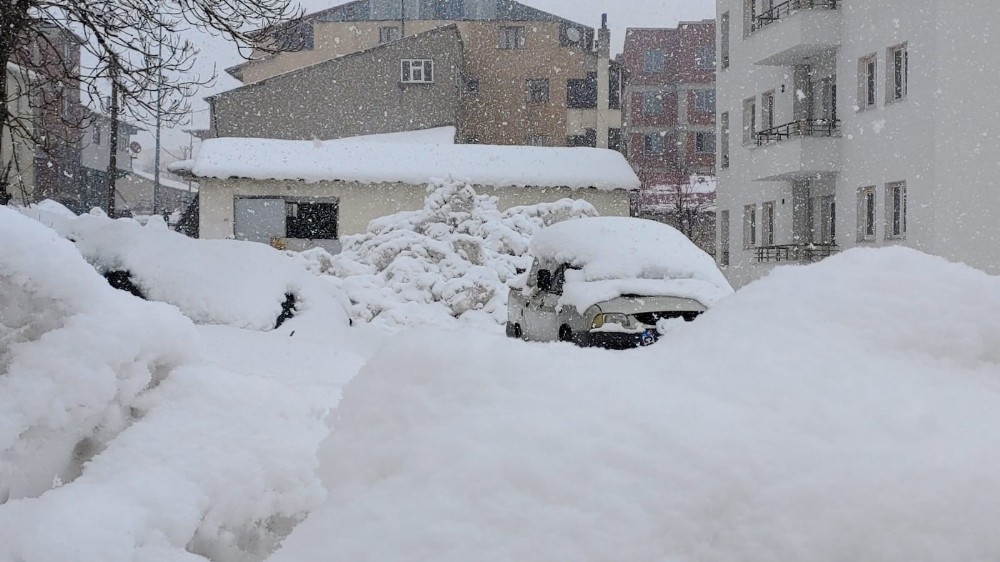 Bingöl’de kar yağışı, 21 köy yolu kapandı 