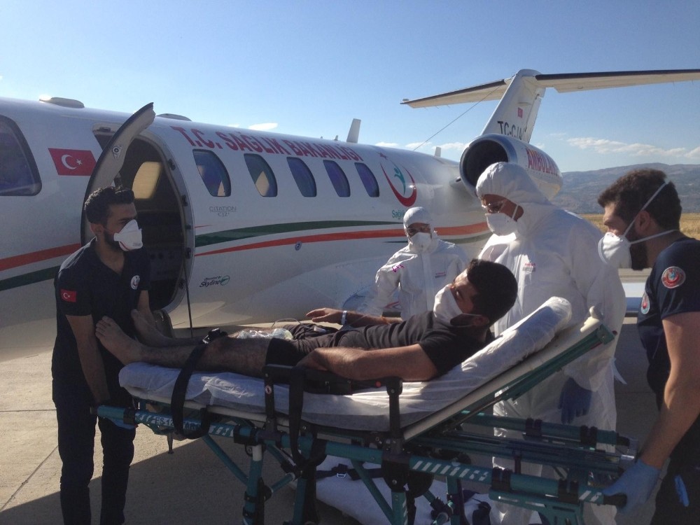 Bingöl’de KKKA şüphesiyle bir kişi uçakla Ankara’ya sevk edildi 