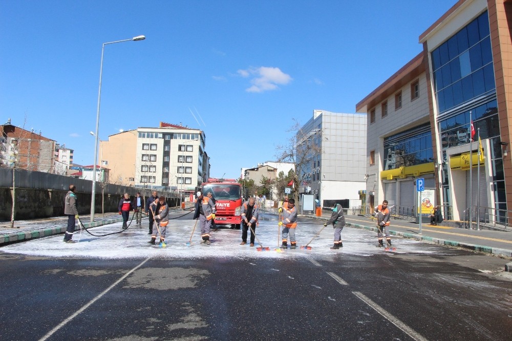Bingöl’de korona virüse karşı kapsamlı temizlik 